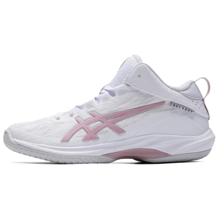 

Asics Gelhoop V17 Удобные Универсальные Низкие Баскетбольные Кроссовки Унисекс Белый Розовый 1063A101-105 40.5