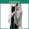Tops Franceses Verano Delgado Mujer Cardigan Holgado Chal Chaqueta Solar