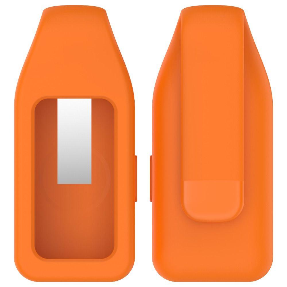 Steel Clip Silicone Case Replacement Anti-Scratch Watch Clip Protector Soft Anti-lost Protective Sleeve for Huawei Band 10 9 8