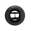 2PCS 75mm Air Outlet Vent Closeable Rotatable Black For Webasto Eberspacher Heater For Car Air-conditioning Vent Car Accessories