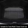 Tesla Model 3/Y Front Storage Box and Trunk Mats – TPE Rubber Accessories