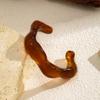 Exaggerated Resin Bracelet Female Niche Personality Design Sense Amber Bracelet Retro Light Luxury High-end Jewelry