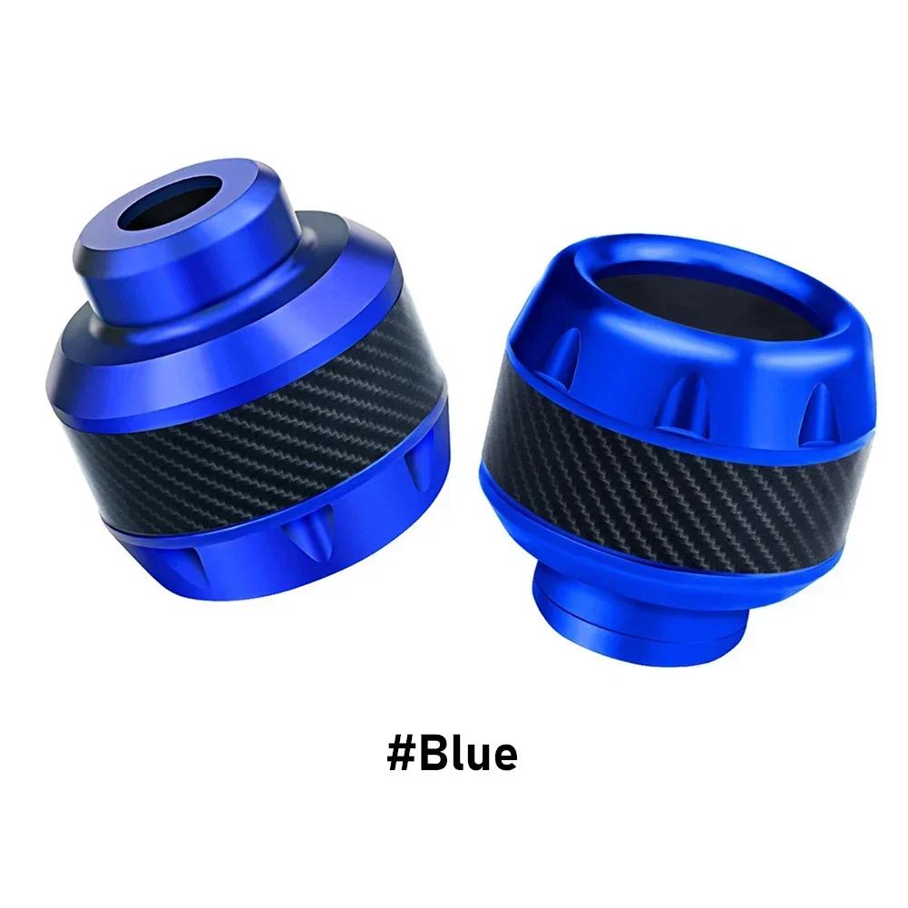 2PCS Motocykl Crash Protector Chrániče kol Motocykl Motokros Posuvník rámu pneumatiky Barevné Moto vybavení Příslušenství