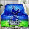 1 Stück Tottenham Hotspur F.C Design Gedruckte Weiche Flanelldecke Überwurf für Schlafzimmer Wohnzimmer Sofa Camping Reise Fan Geschenke Weihnachtsgeschenke