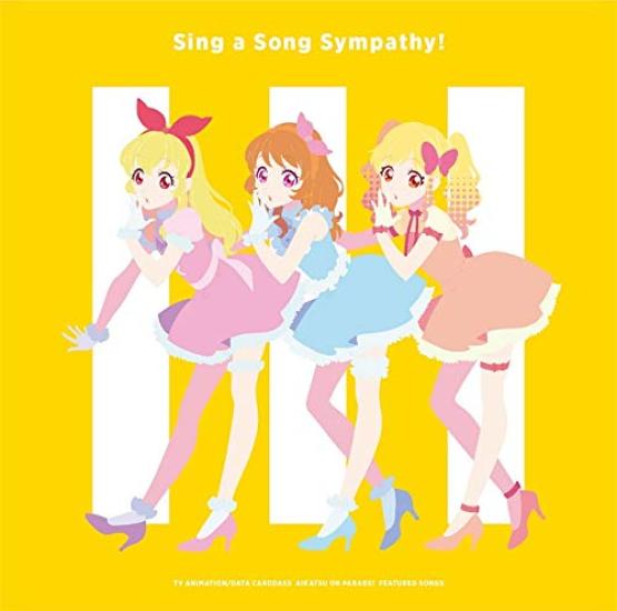 TV card game on insert song single a Song anime/data  Aikatsu Parade!   Sing Sympathy!