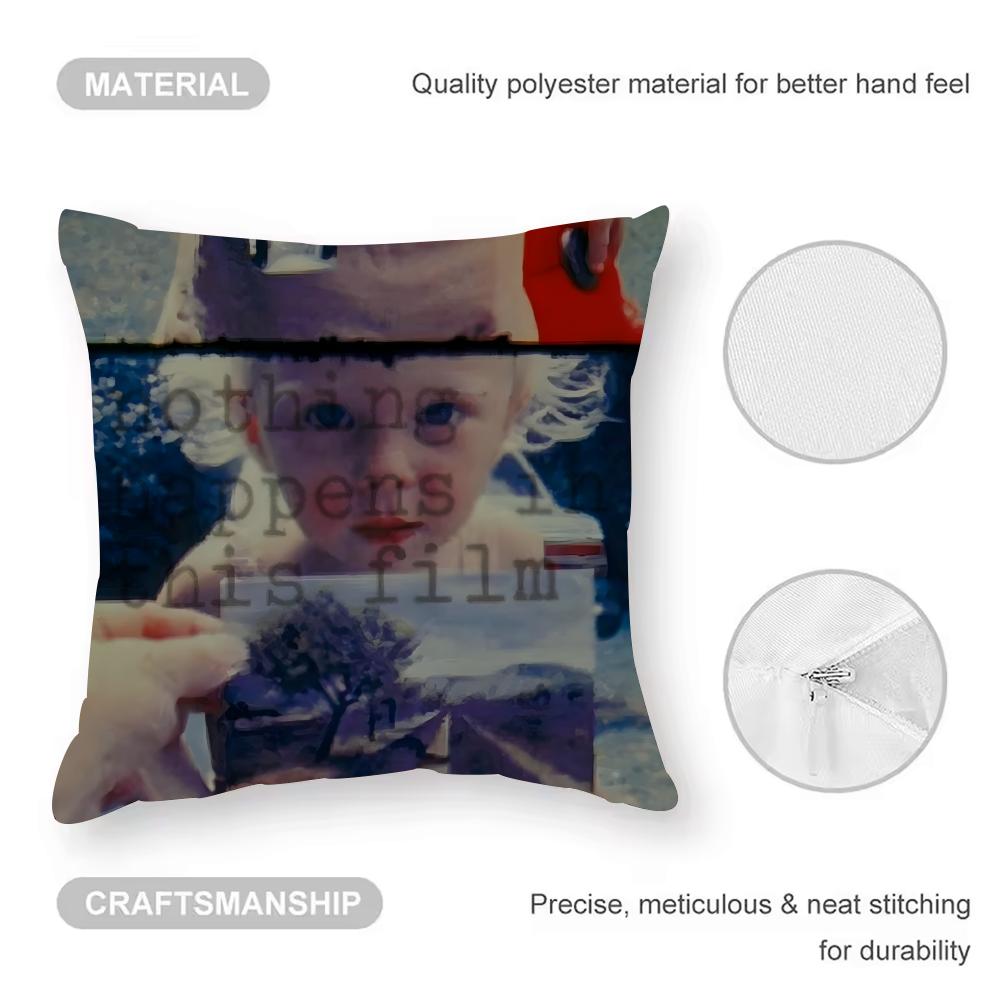 As I Was Moving Ahead Occasionally I Saw Brief Glimpses Of Beauty Cushion Cover Pattern Printed Pillowcase For Living Room Sofa