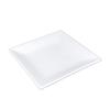Qianxing Pure White Ceramic Square Plate