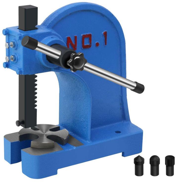 

1 Ton Hand Operated Tabletop Punch Press with Bearing Tool
