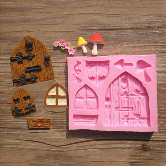 Silicone Baking Mold Fondant Mold for Chocolate Candy Ice Cream Unique Shaped Dessert Mold for Home Use