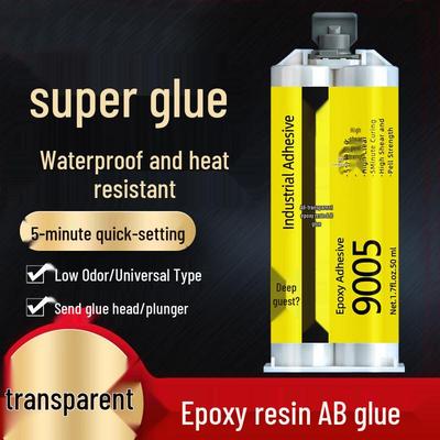 OJW Fast-Curing 5-Minute Epoxy Resin AB Adhesive (3-Pack)