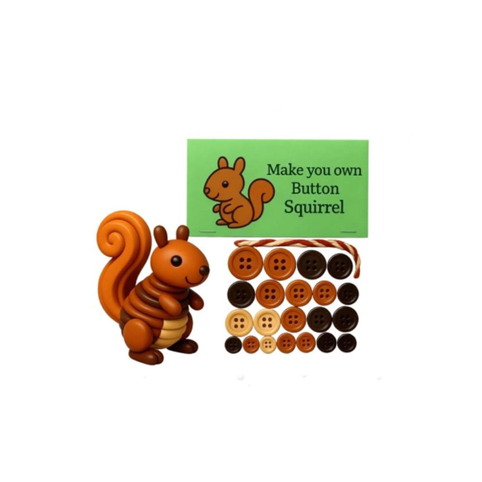 

DIY Button Snowman Ornament Kit One Size