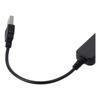 2Pcs Car Assessories Parts 5V To 12V Car Lighter Socket Black Female Plug Converter USB Cable For Car