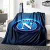 1pc Blanket - NAPOLI LOGO Print Design,Lightweight Blanket for Sofa,Bed- Soft &Warm,Gift for All Seasons