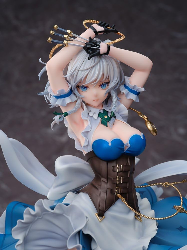 Touhou Project Moon Clock Izayoi Sakuya Scale Complete Figure Deluxe Edition 1/6