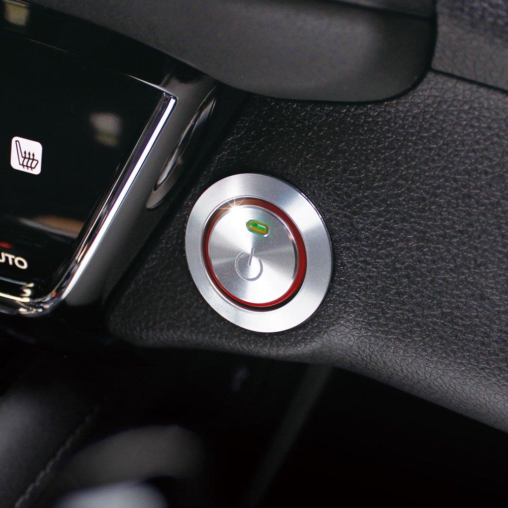 Tsuchiya Yac Car Interior Switch Engine Start Switch Cover HN1 RE Cover, PF-307