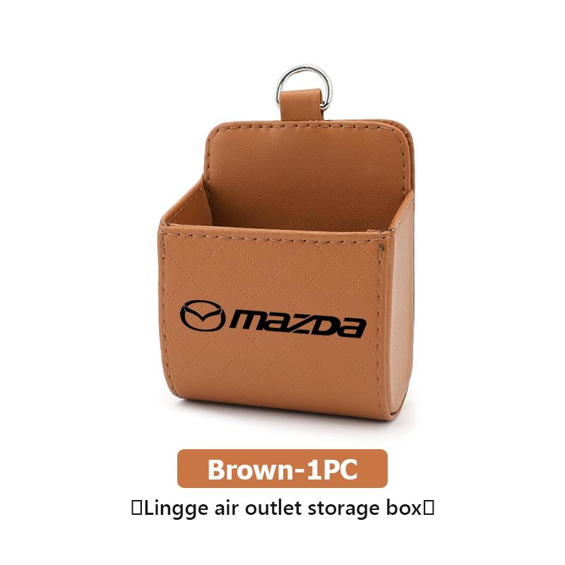

For Mazda Car Air Outlet Storage Box Phone Lipstick Lighter Organizer 6 3 5 2 CX5 CX7 323 CX9 MX3 Demio Axela Atenza