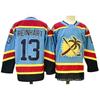 Mens Retro Ice Hockey Jersey Team Florida Panthers 16 Embroidered Practice Uniform Cotton Blend
