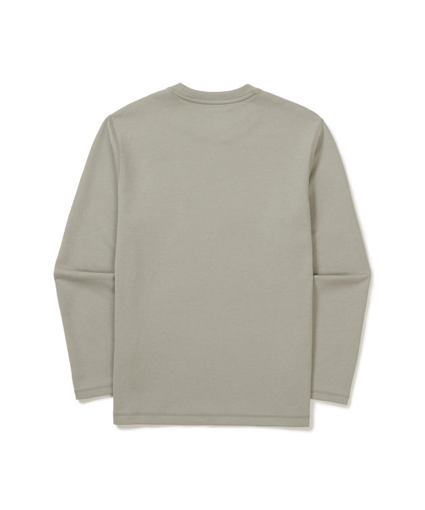 SNOWPEAK APPAREL Delta Peak Quick-Dry Long Sleeve T-Shirt (S25Fmttl22) Fog Gray