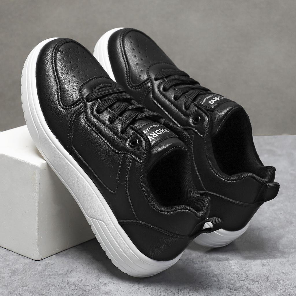 Damenschuhe Skateboardschuhe für Damen Sneaker Leichtgewicht Weiß Schwarz Sportschuhe