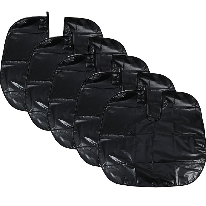 Adult Waterproof Adjustable Haircut Shawl Black Durable Barber Cape For Hairdressing Salon Equipment Home Use 1/2/3/4/5PCS