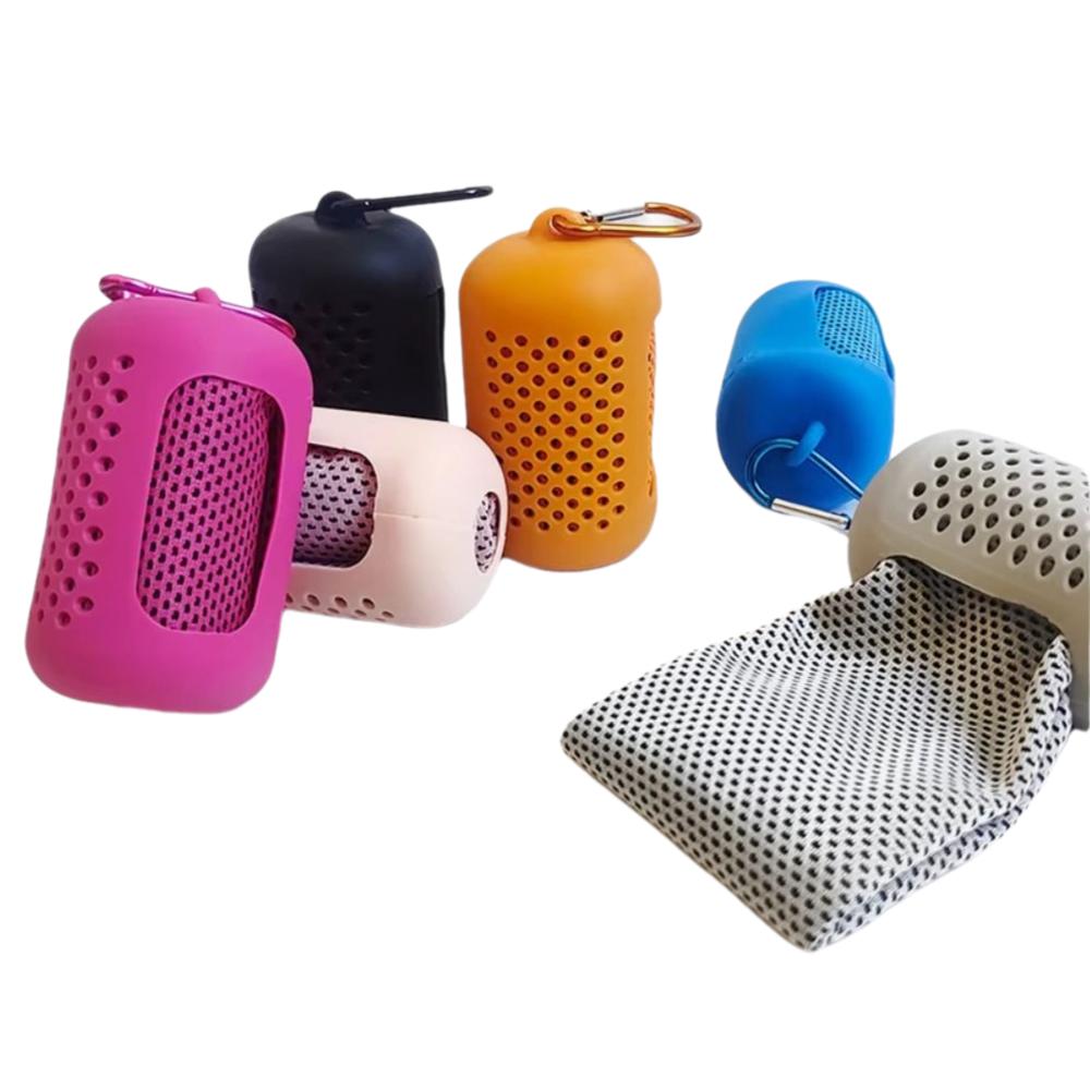 Mini Sports Cold Towel Portable Travel Towel Reusable Wrapped Cold Towel Gym