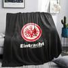 1PC Eintracht Frankfurt Patterned Flannel Blanket Suitable For All Seasons for Home Decor Warmth and Comfort Gifts Holiday Present