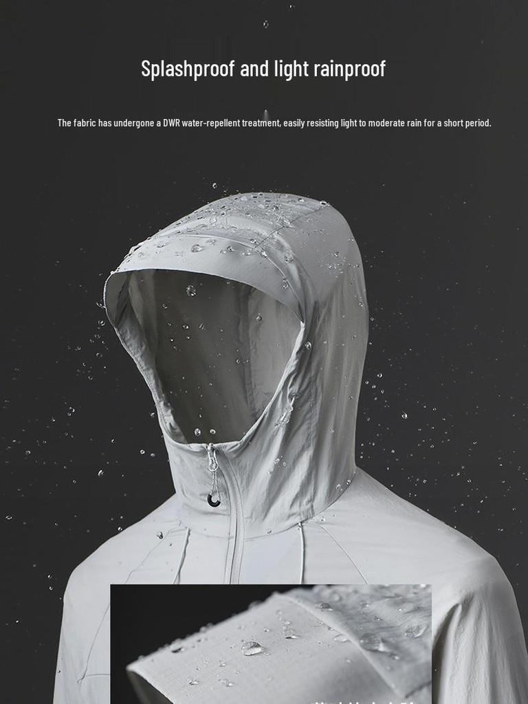 Unisex Mountain-Style UV Protection Jacket: Stylish, Breathable Ice Silk for Summer Hiking