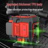 High-Precision 12-Line Green Laser Level with Automatic Self-Leveling for Outdoor Use