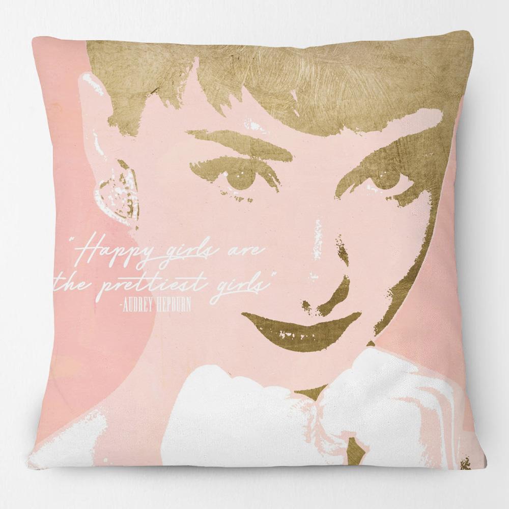 Make Up Lips Kisses Girls Poster Art Cushion Cover Modern Fashion Home Decorative Pillow Case