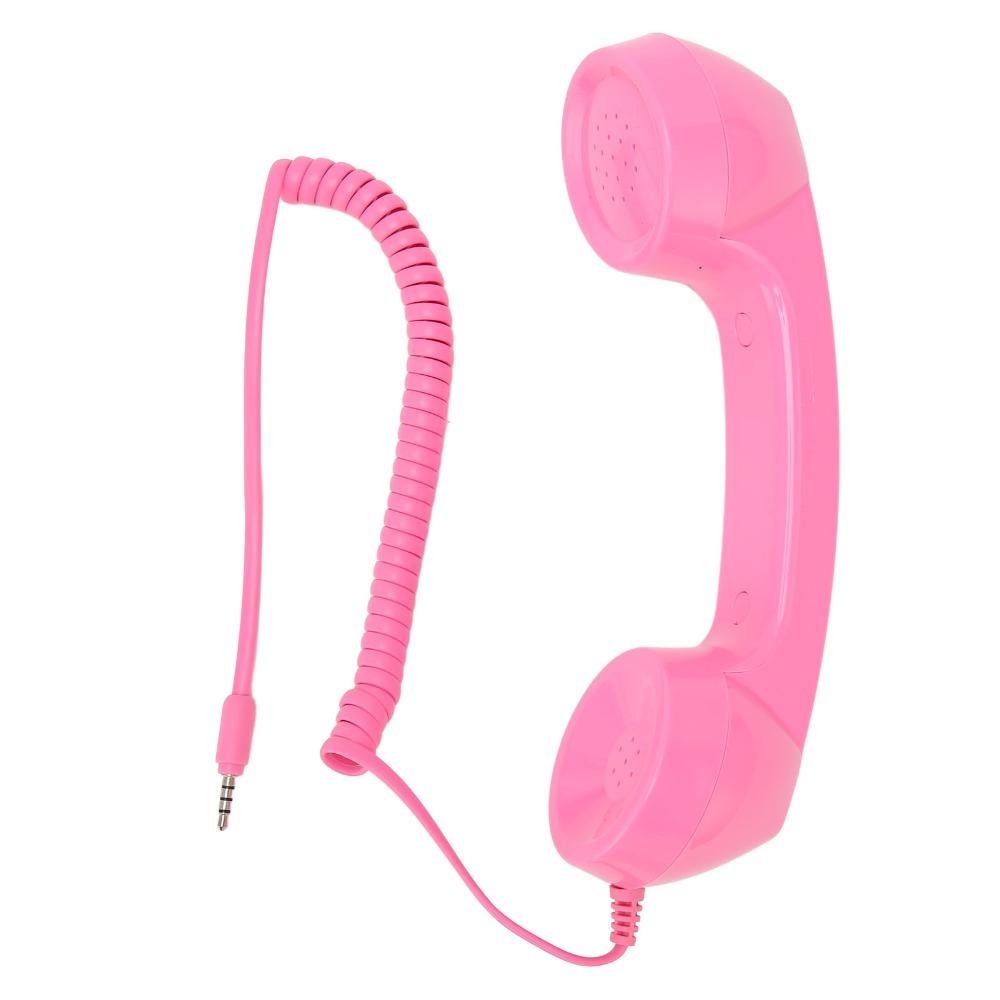 3,5-mm-Strahlungsgeschützter Empfänger Multifunktionaler Retro-Telefonhörer Mobiltelefonnutzung