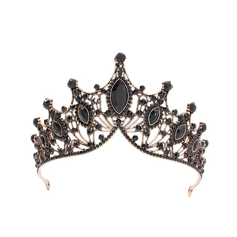 New Bridal Crown Wedding Hair Crown Birthday Headdress Hair Accessories Prom Cake Crown