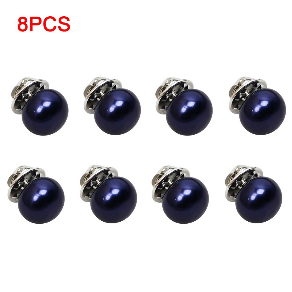 Detachable Cardigan Buckle Adjustable Button Brooches Imitation Pearl Brooch Shirt Cardigan Shawl