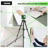 High-Precision 2-Line Green Laser Level: Compact Infrared Marking Tool