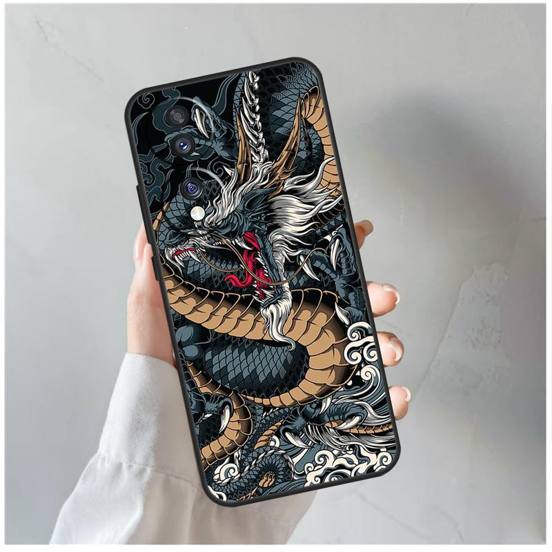 Chinesische Drachen Hülle Für Honor X9a X8a X6a X7a X6 X7 X8 X9 X9b X8b Honor 70 50 90 Lite Magic 5 6 Pro Cover
