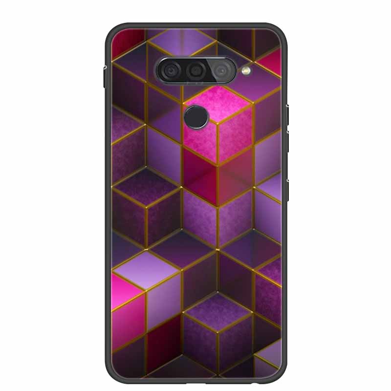 For LG LG Q60 Cases K50 / V50 G8S Thinq Soft TPU Silicone Back Cover for LG V40 Thinq Phone Cases Cartoon Bumpers For LGQ60 Q 60