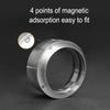 51/53/58mm Kvarnfångarring Kaffefångarring Anti-flyg Pulverring Kaffehandtag Duk Pulverdoseringsring Doserings Tratt