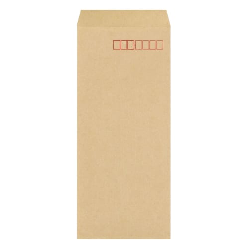Craft envelopes long size 4 B5 horizontal 4 fold with tape 100 sheets KCNE-4