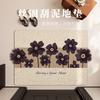 Internet Celebrity Half-Acre Flower Field Silk Ring Door Mat Non-Slip, Wind Into The Home Silk Ring Floor Mat Entrance Door Rubbing Land Mat