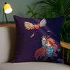 Game Movie C-Celeste Pillow Case Office Sofa Dorm Chair Back Short Plush Double-sided Printing Home  Cushion Cover
