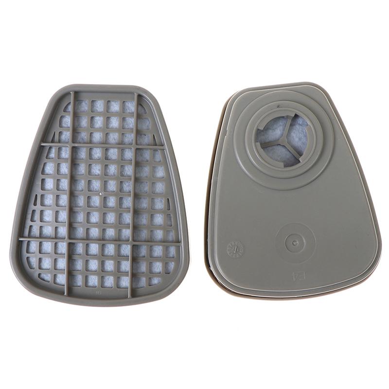 2 stk patronfilter 6001cn organisk for 6800 6200 7502 ansiktsbeskyttelsesdeksel