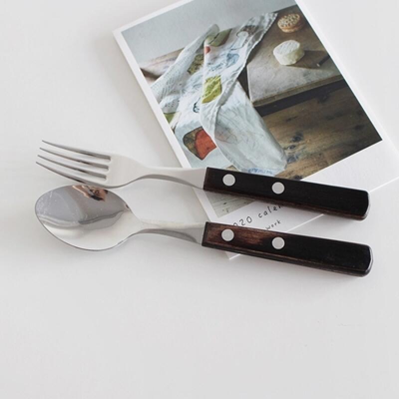 Brazilian wood handle cutlery