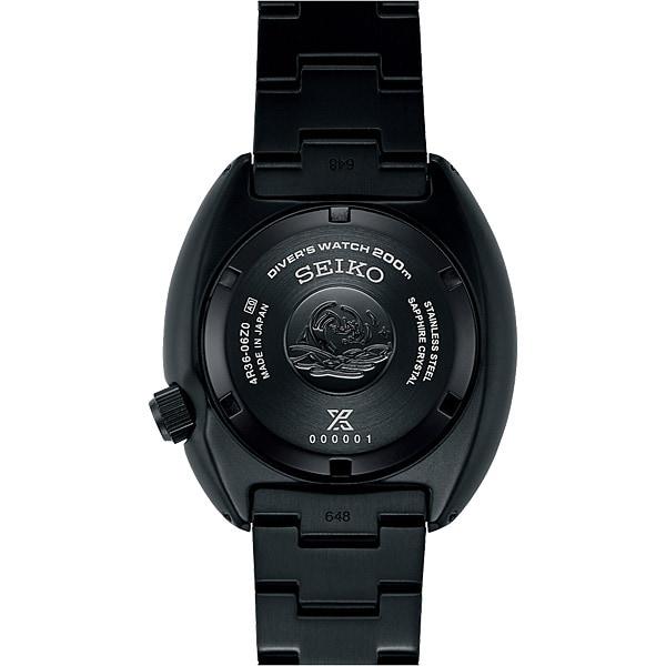 Seiko SBDY127 (PROSPEX DIVER SCUBA The Black Series Mechanical Men's Metal Band) Round Watch Black