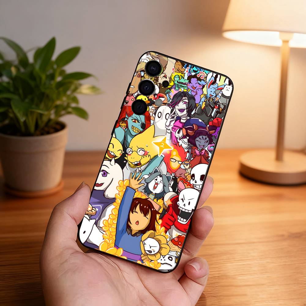 Game U-Undertale-es For Samsung Phone Case S26,S25,S24,S21,S22,S23,S30,Ultra,S20,Plus,Fe,Lite,5G Black Cover