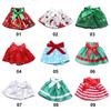 Elves Clothes Christmas Doll White Red Green Dress Baby Toys Accessories Skirt For Children's Christmas Gifts Doll Accessories
