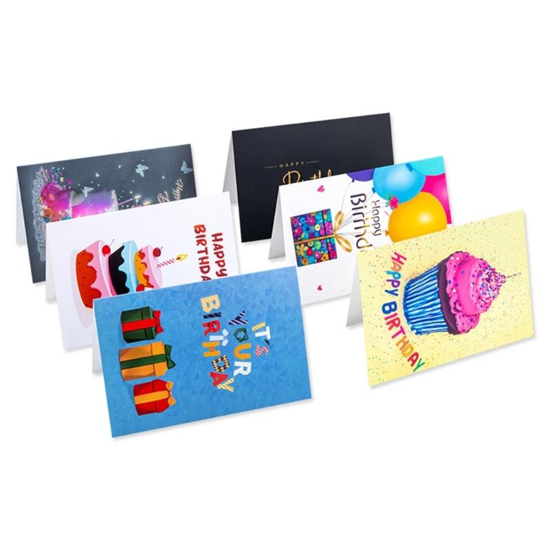 Unique Birthday Cards With Colorful Designs Happy Birthday Card Variety Greeting Cards for Personalized Greeting