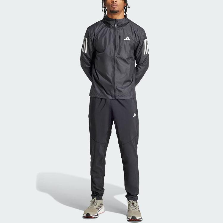 Adidas Own The Run Pants Black Men Streetwear IK5024