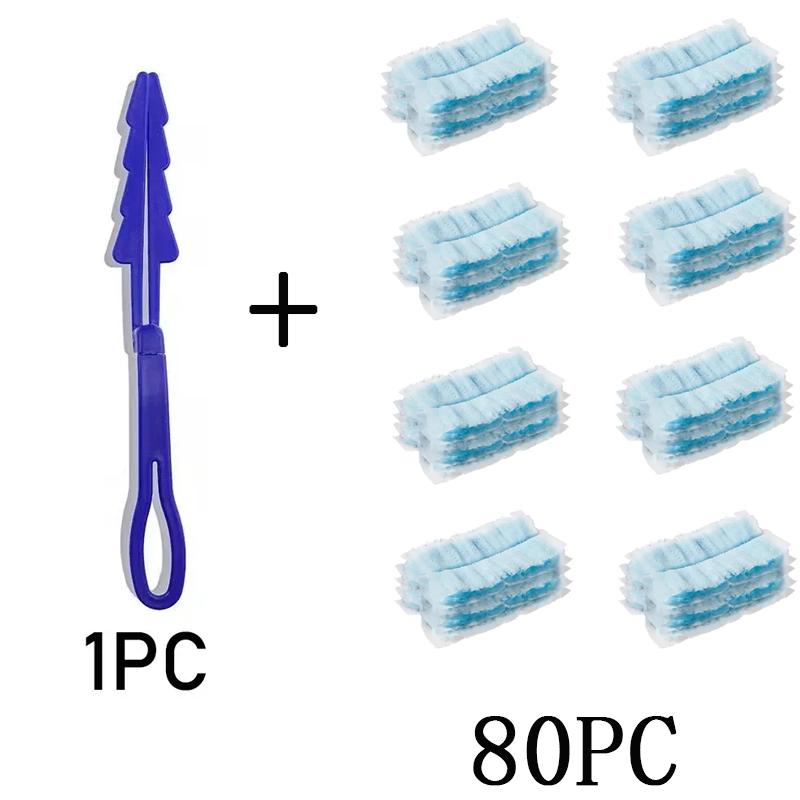 10/100pcs Replacement Heads Duster Microfiber Disposable Short Duster for Cleaning Home Office Blinds Surface Dust Clean Tool