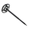 Solar Shed Light 2 In 1 Wall Mounted Ground Insert Round Shape ABS Exterior Front Porch Security