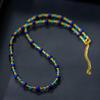 Xirui High-End Lapis Lazuli & Turquoise Beaded Choker Necklace for Girls - Personalized Design Jewelry