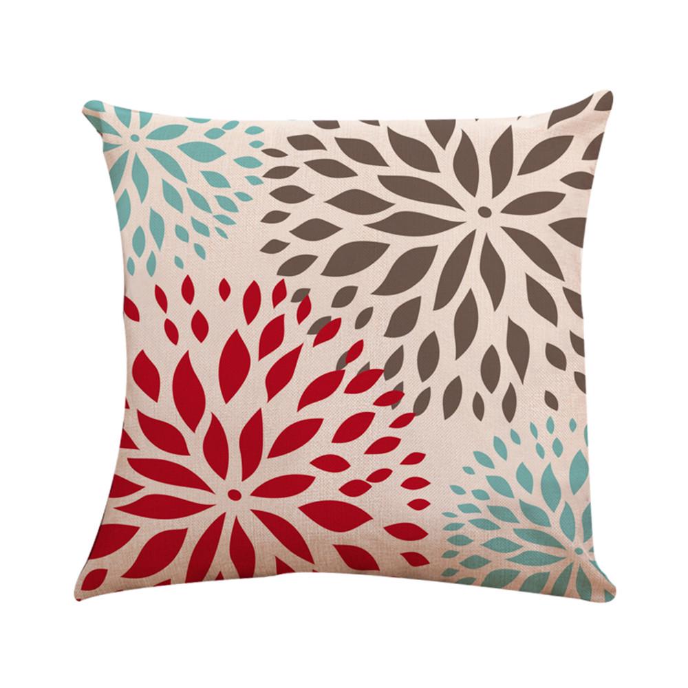 Buy Square Pillow Cover Cushion Case Toss Pillowcase Hidden Zipper